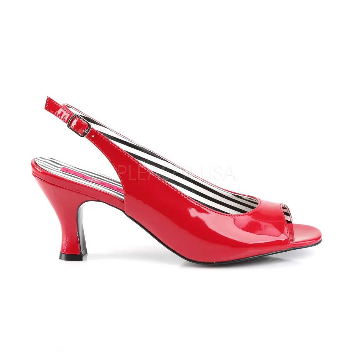 JENNA-02  Red Patent