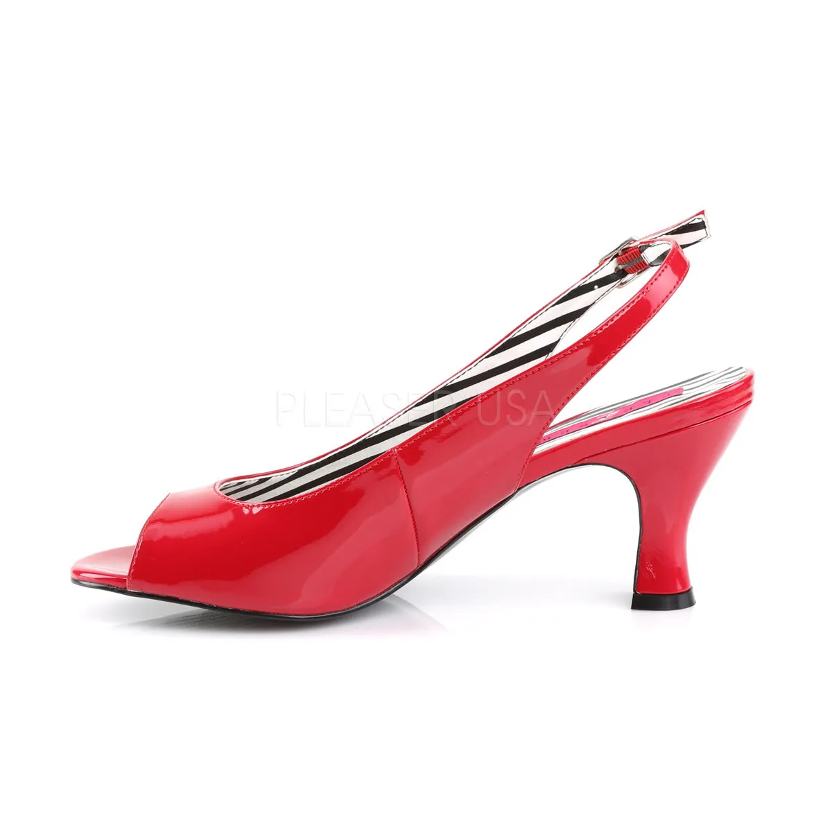 JENNA-02  Red Patent