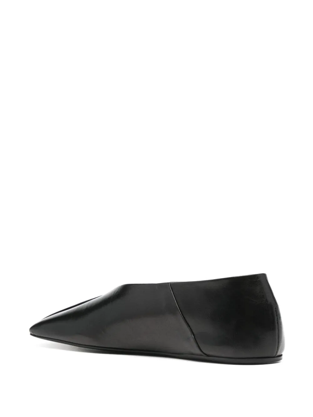 Jil Sander Flat Black Shoes