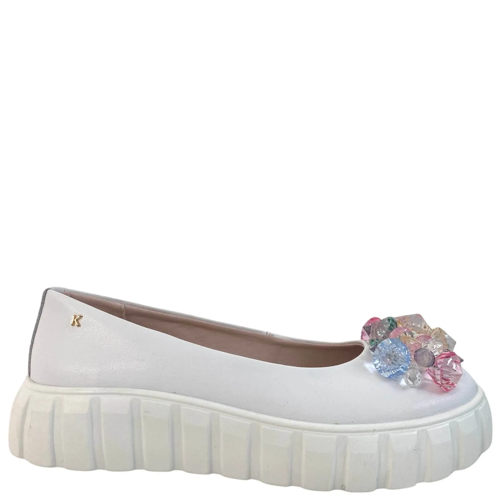 Kate Appleby Herbert Slip On Pumps - White