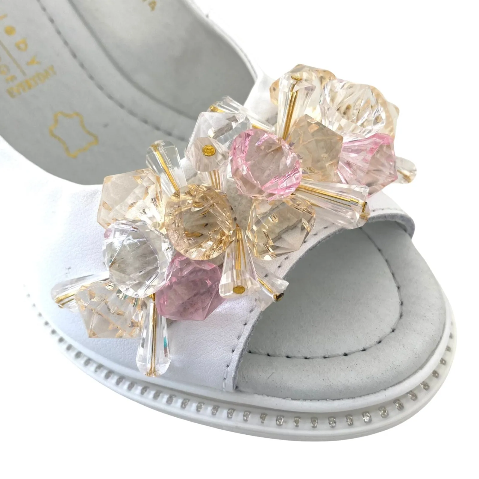 Kate Appleby Zetland Sling Back Wedge Sandals - White