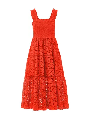 Kristen Eyelet Dress