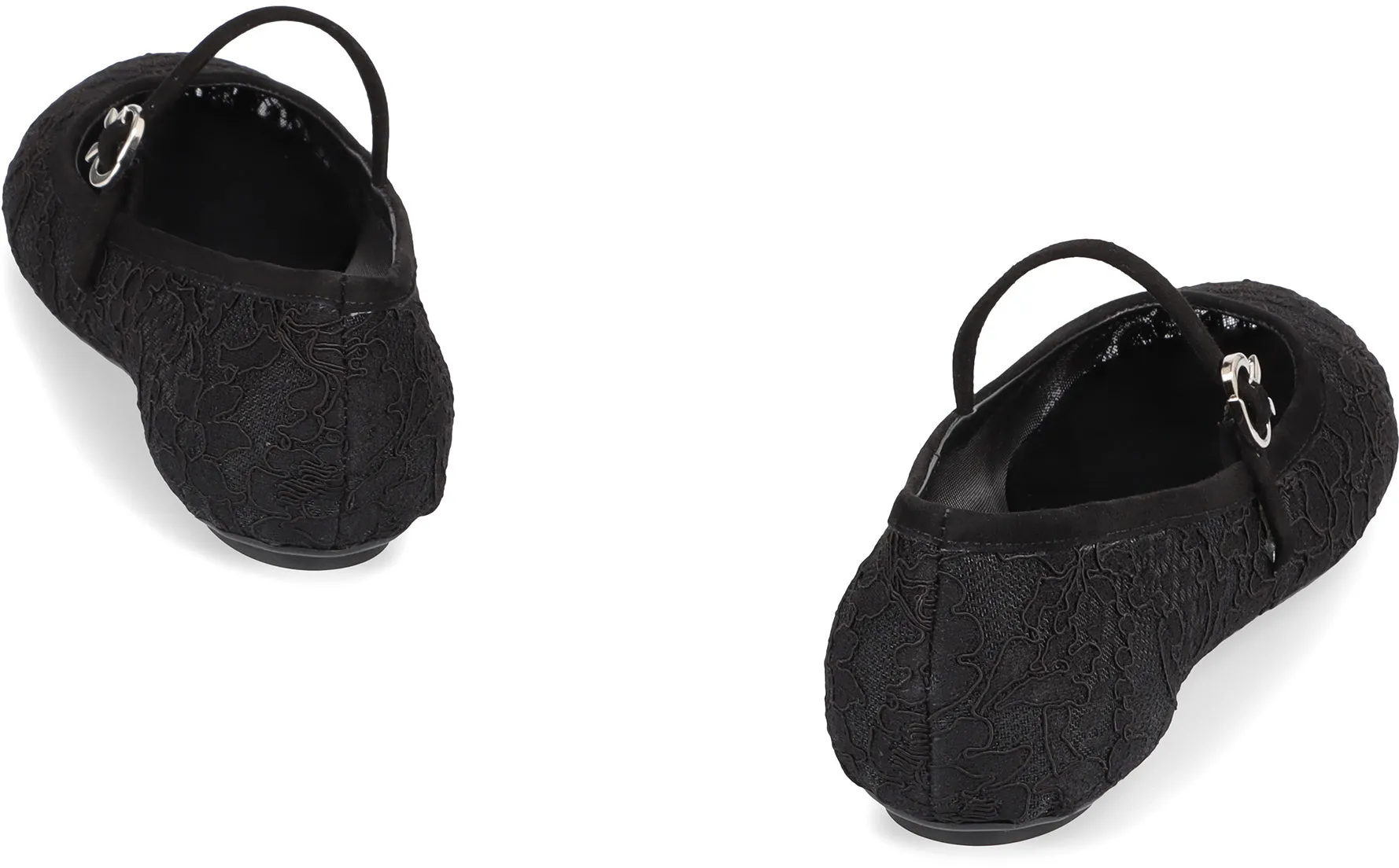 Lace ballet flats