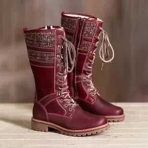 Lace Up Winter Boots