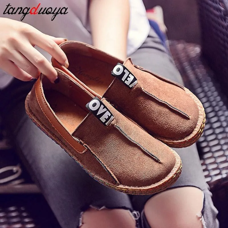 ladies shoes flats round toe fashion women shoes