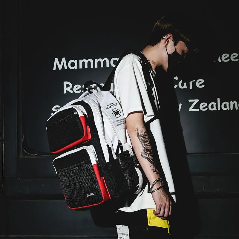 Large capacity male and female student casual backpack