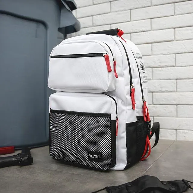 Large capacity male and female student casual backpack