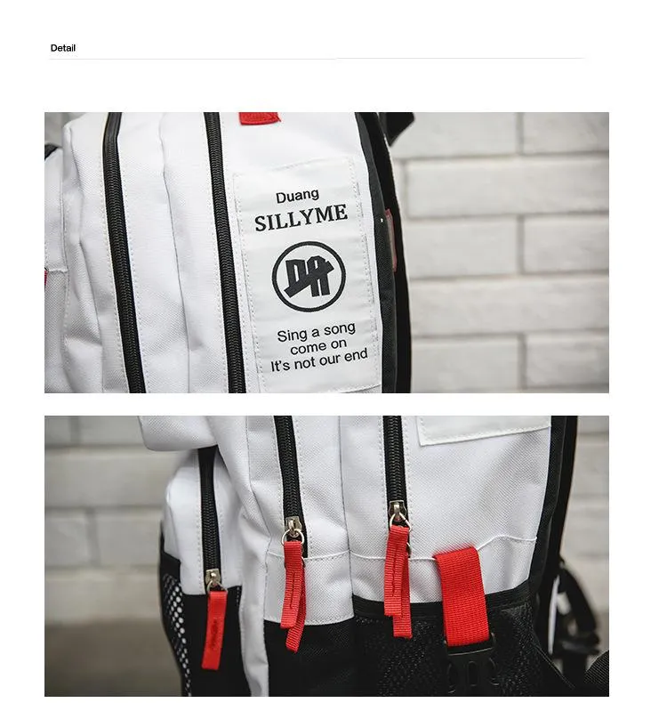 Large capacity male and female student casual backpack