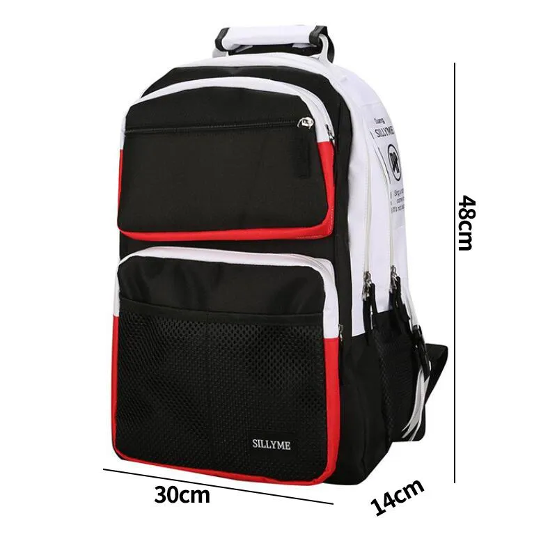 Large capacity male and female student casual backpack