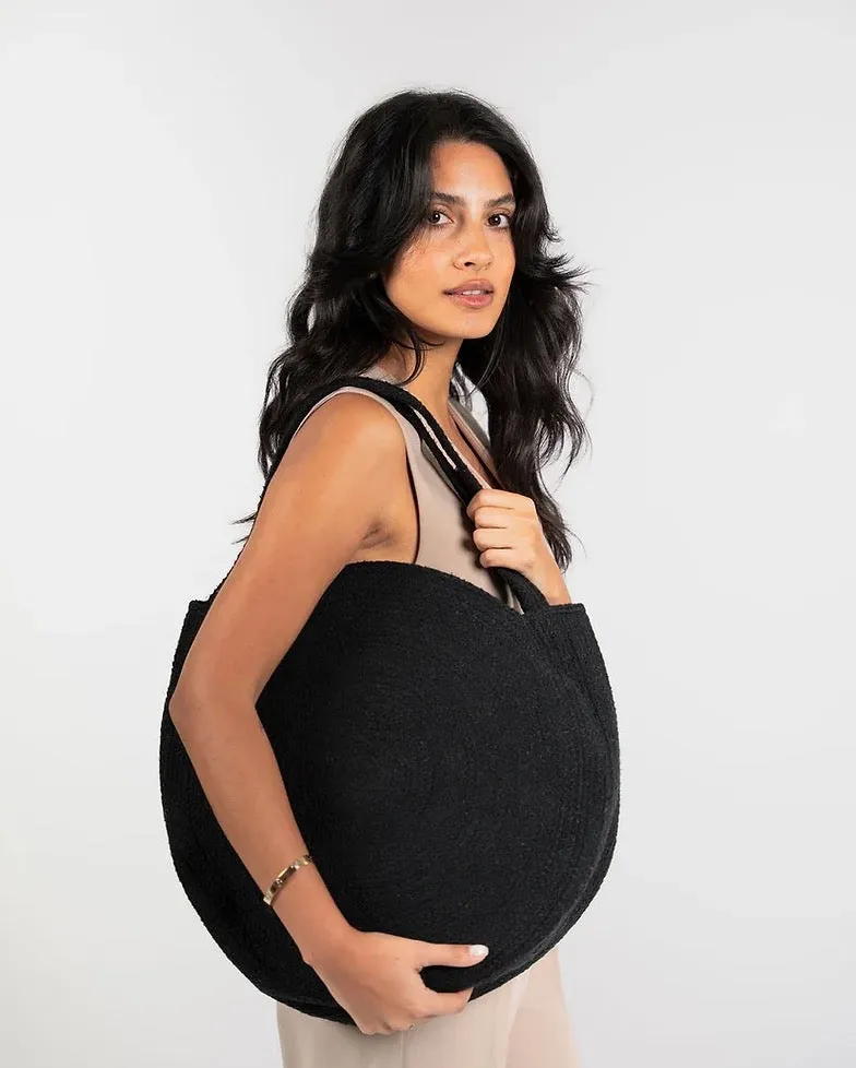 Large Circular Shoulder Bag