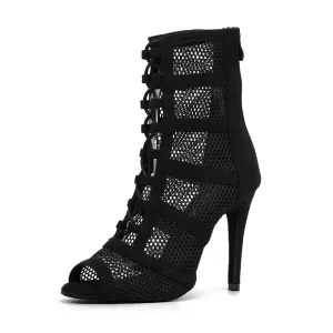 Leana noir - Talons stilettos slim - Personnalisable