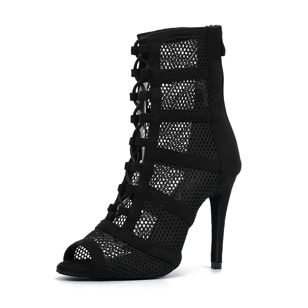Leana noir - Talons stilettos slim - Personnalisable