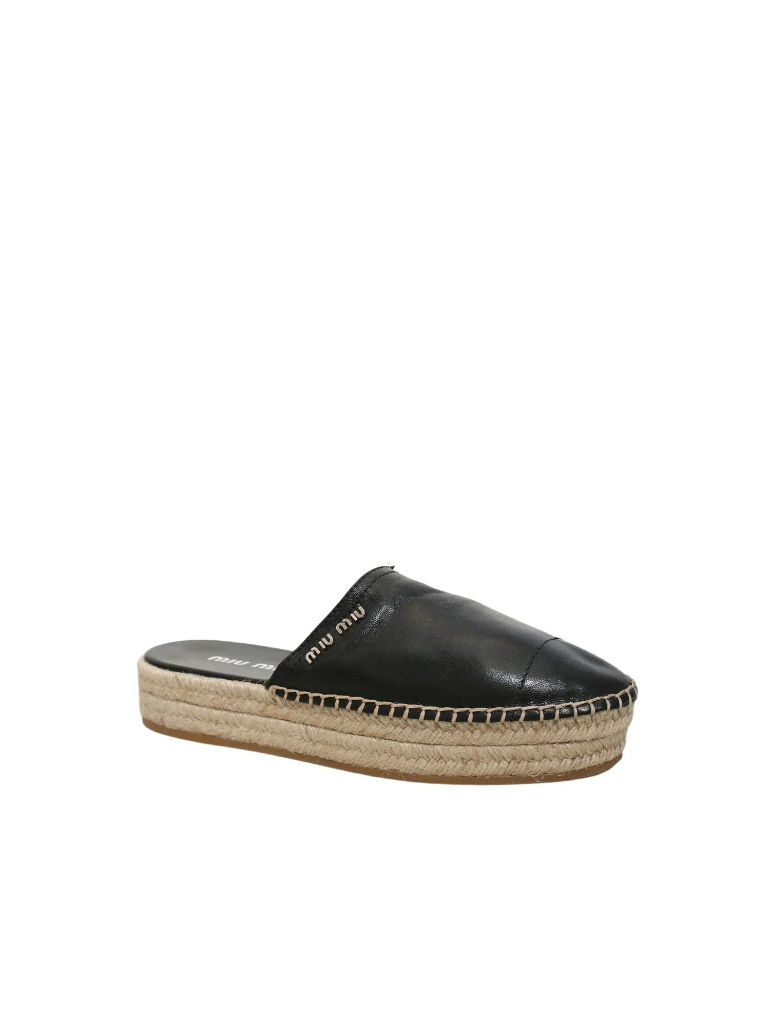 Leather Espadrilles