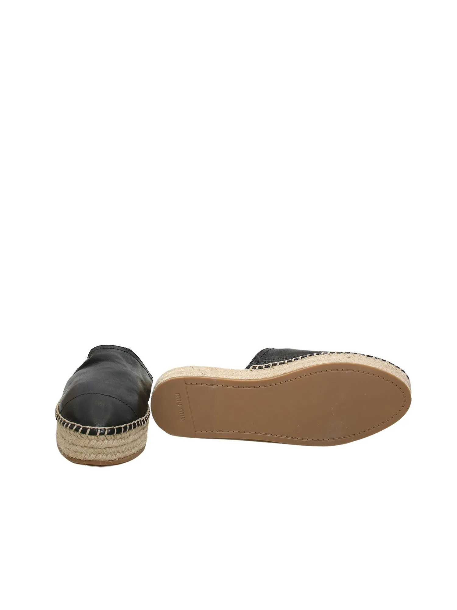 Leather Espadrilles