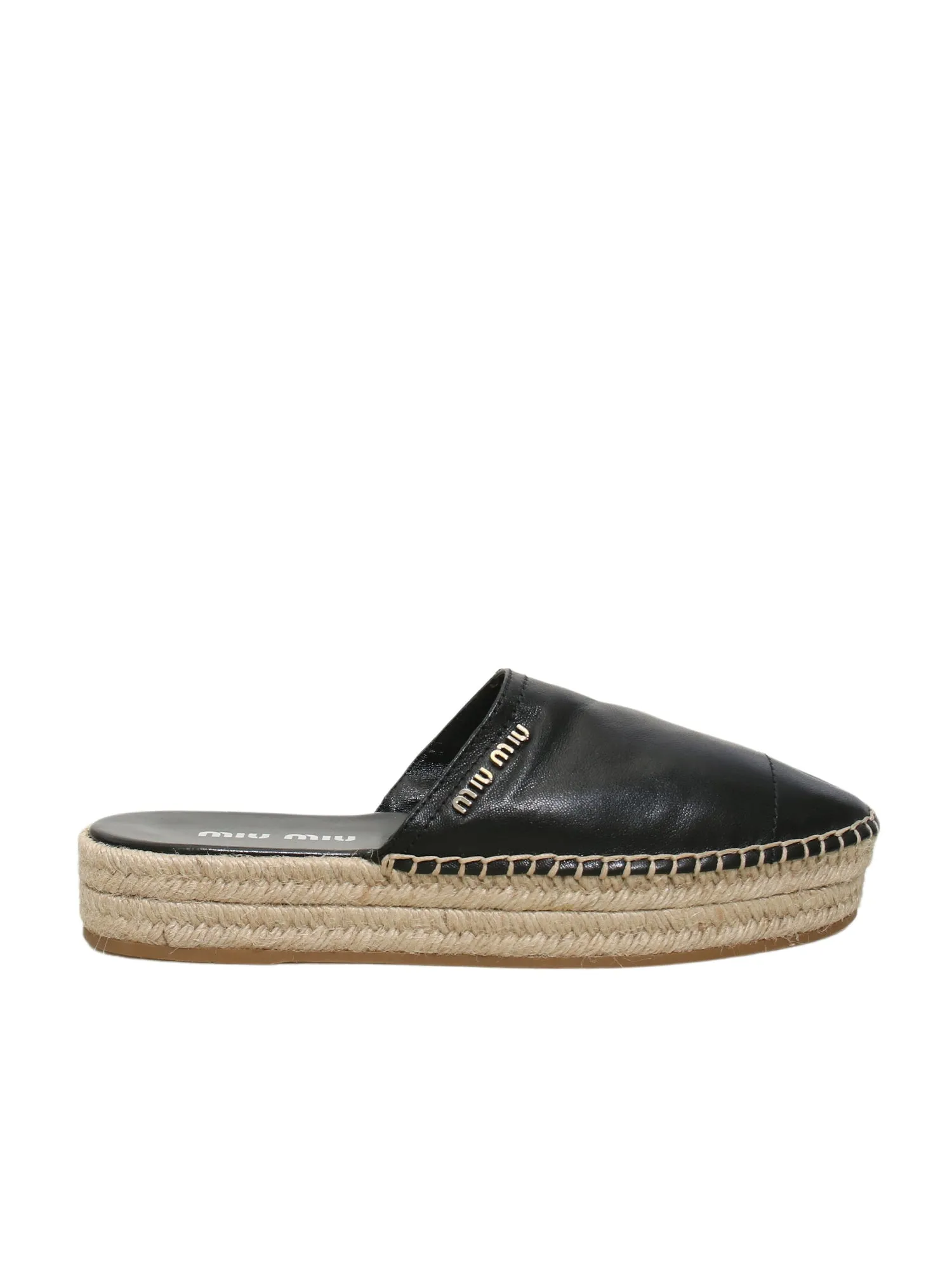 Leather Espadrilles
