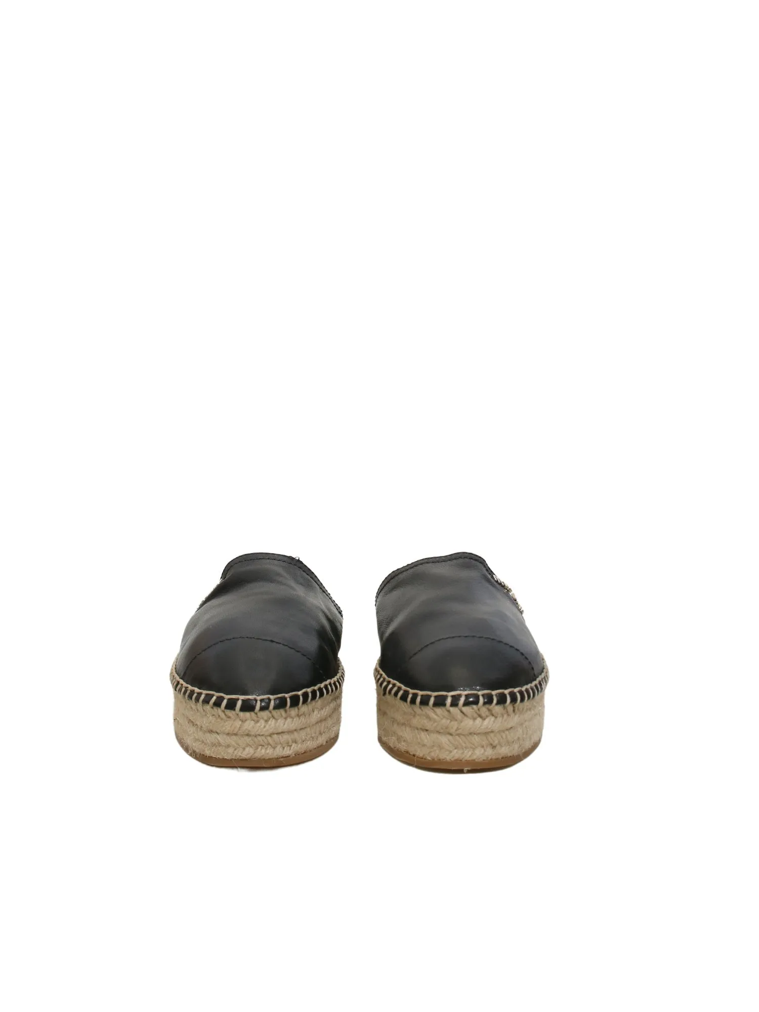 Leather Espadrilles