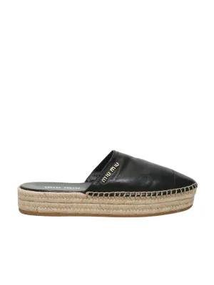 Leather Espadrilles