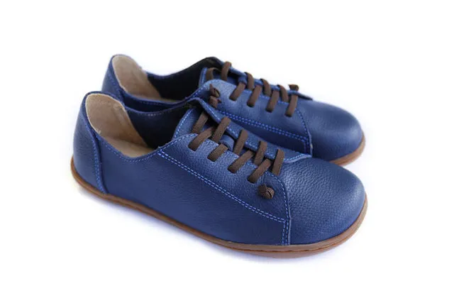 LEATHER LACE UP SHOES