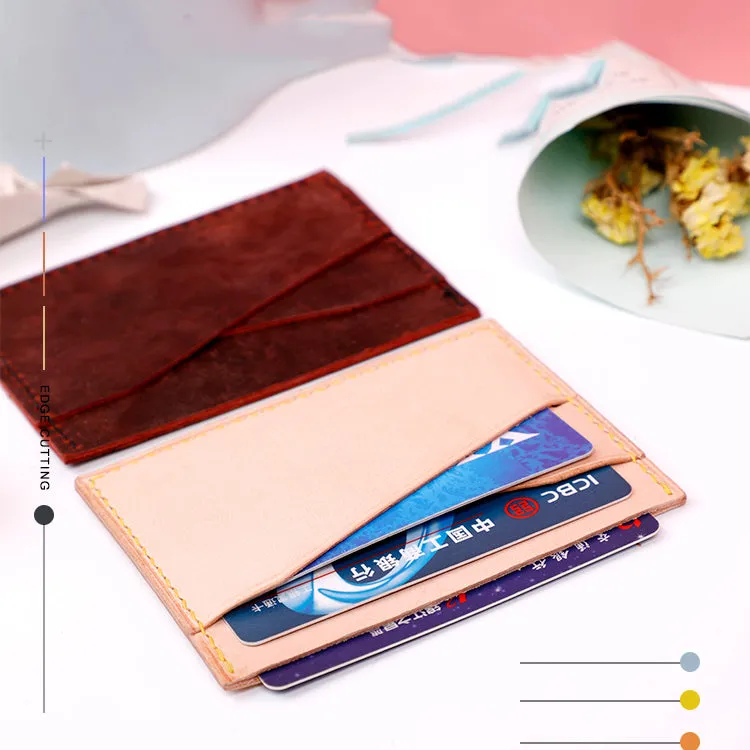 Leather Pattern Leather Card Wallet Pattern Card Holders Leather Craft Patterns Leather Templates