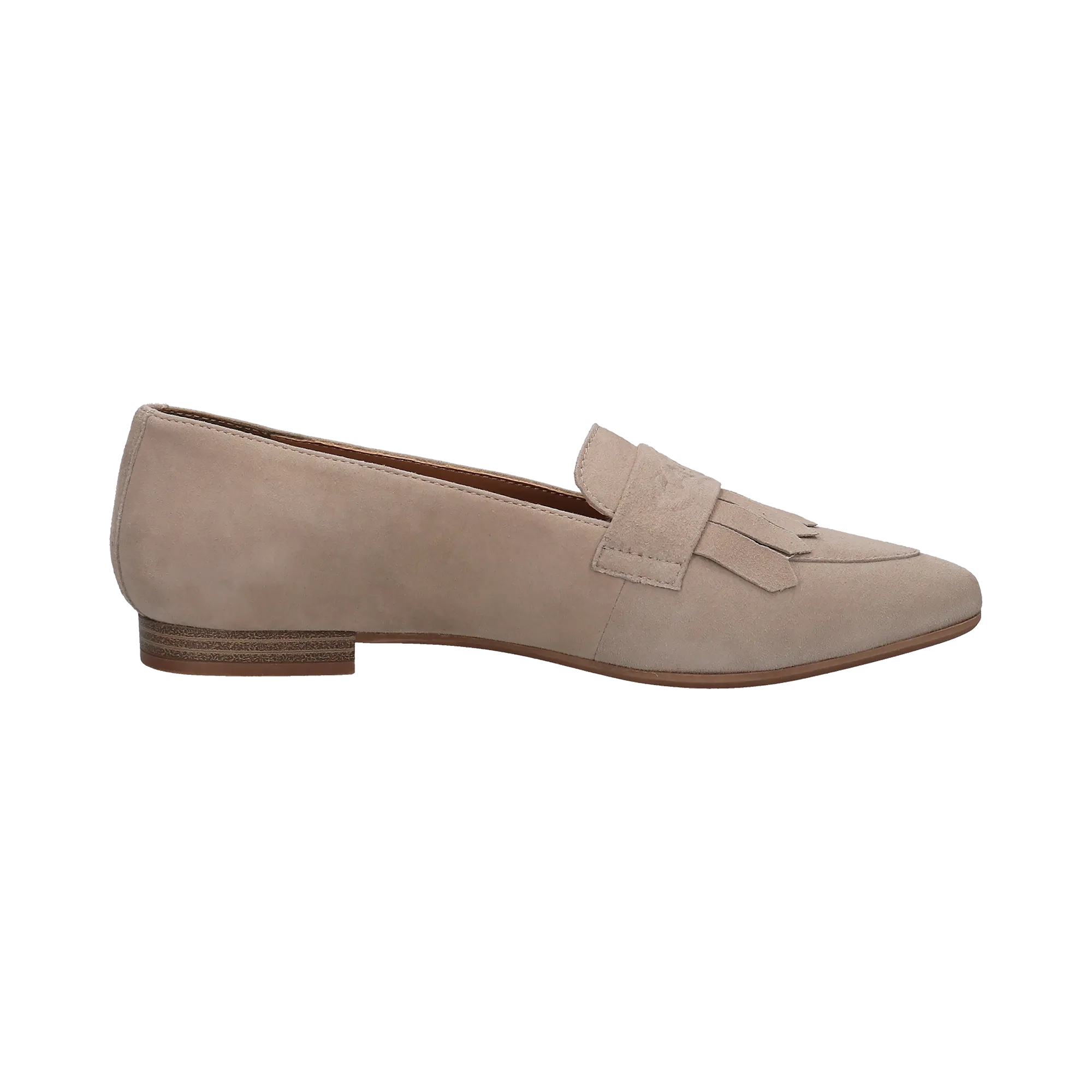 Leder Loafers beige