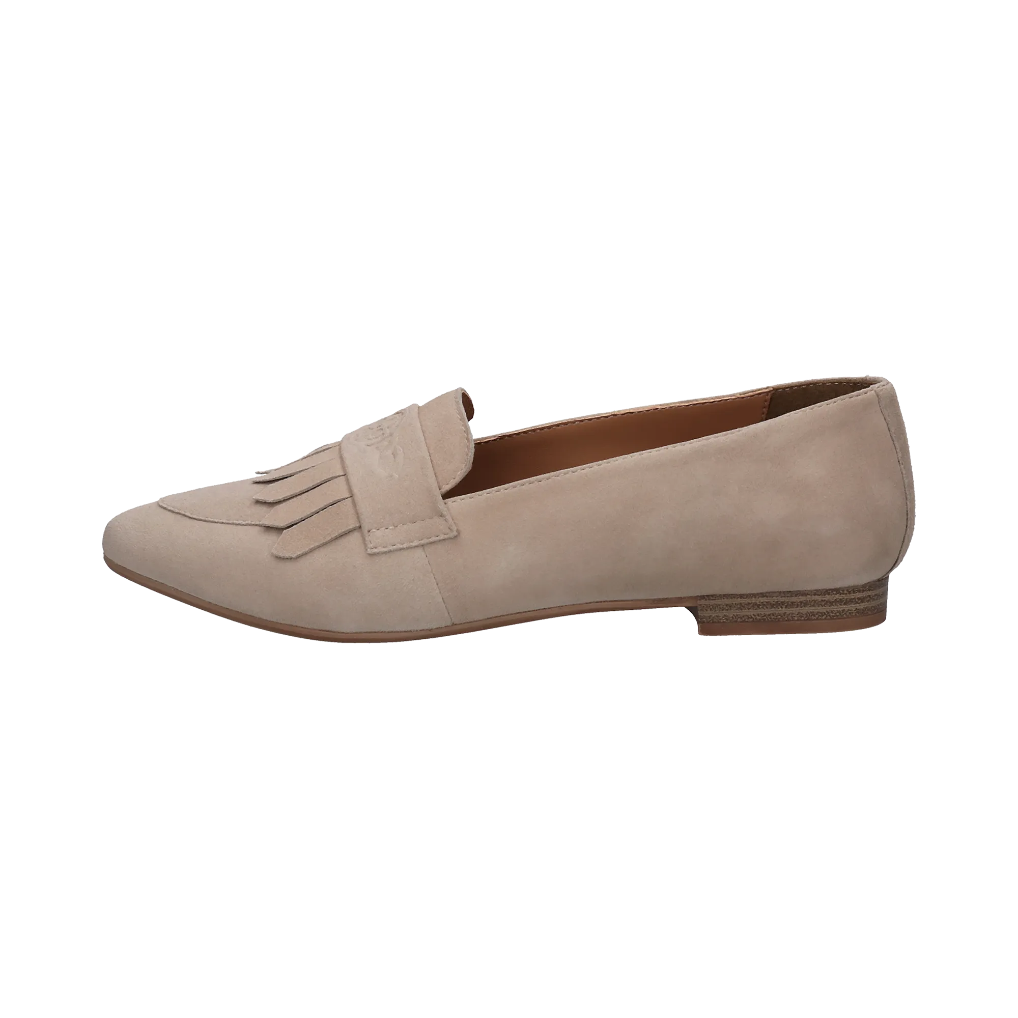 Leder Loafers beige