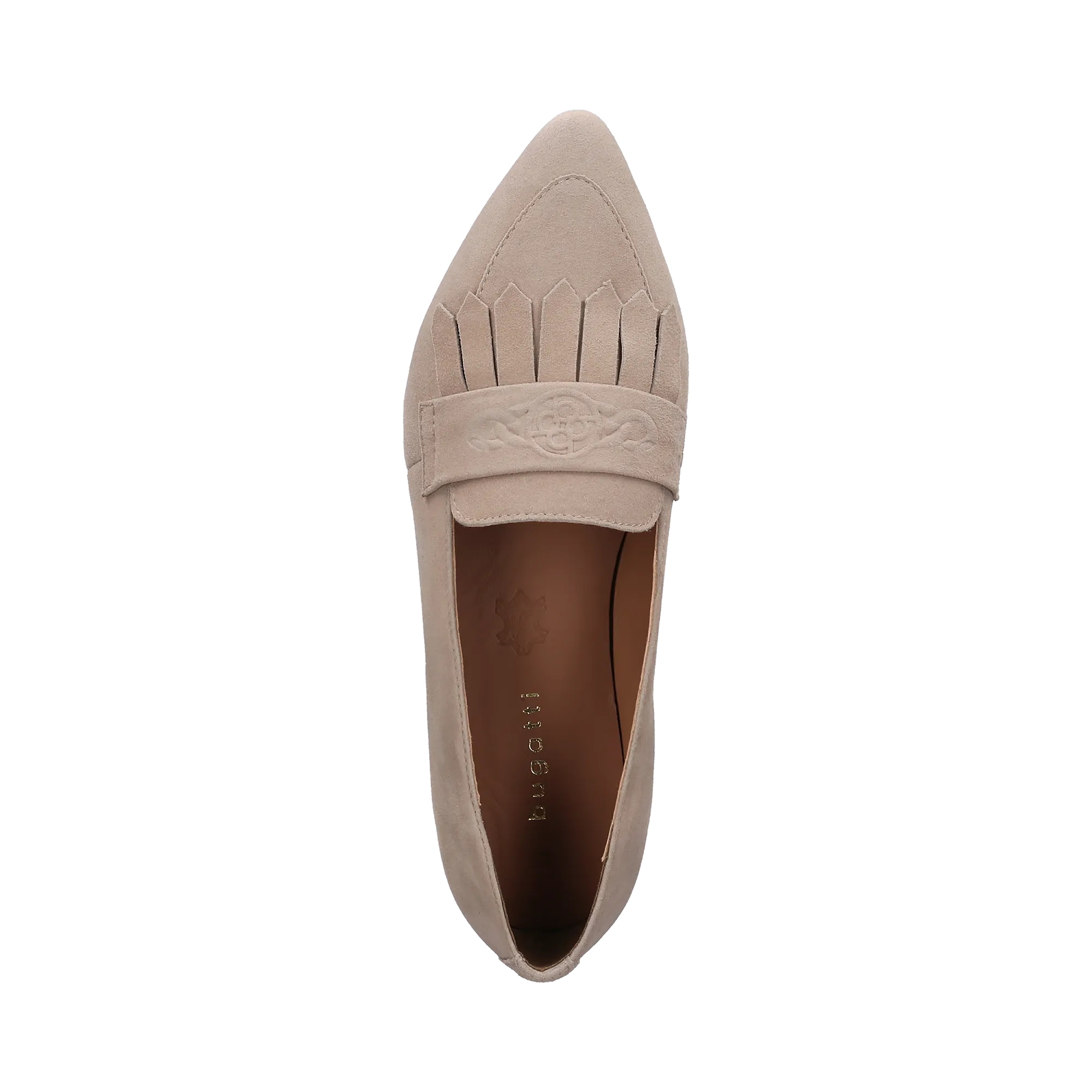 Leder Loafers beige