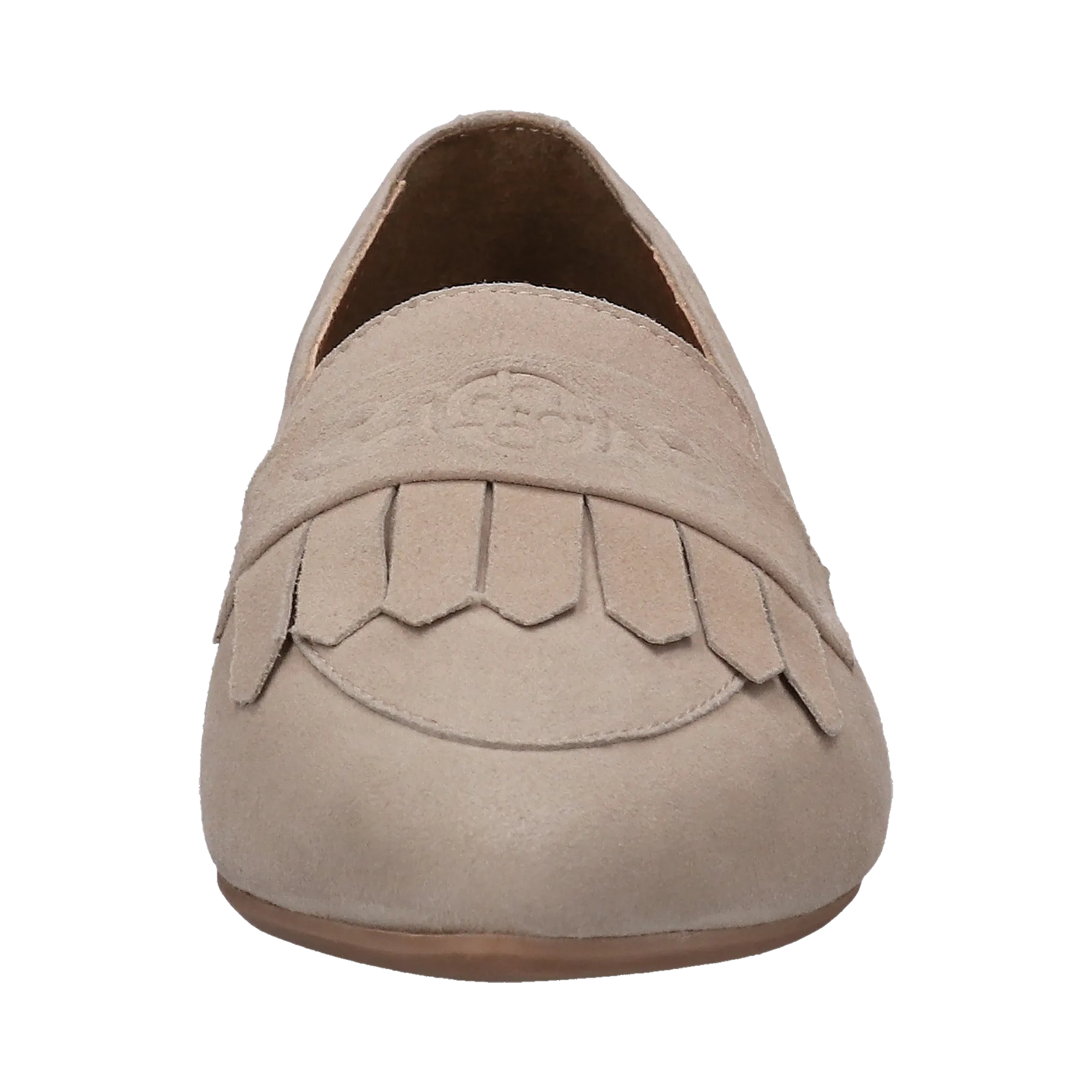 Leder Loafers beige