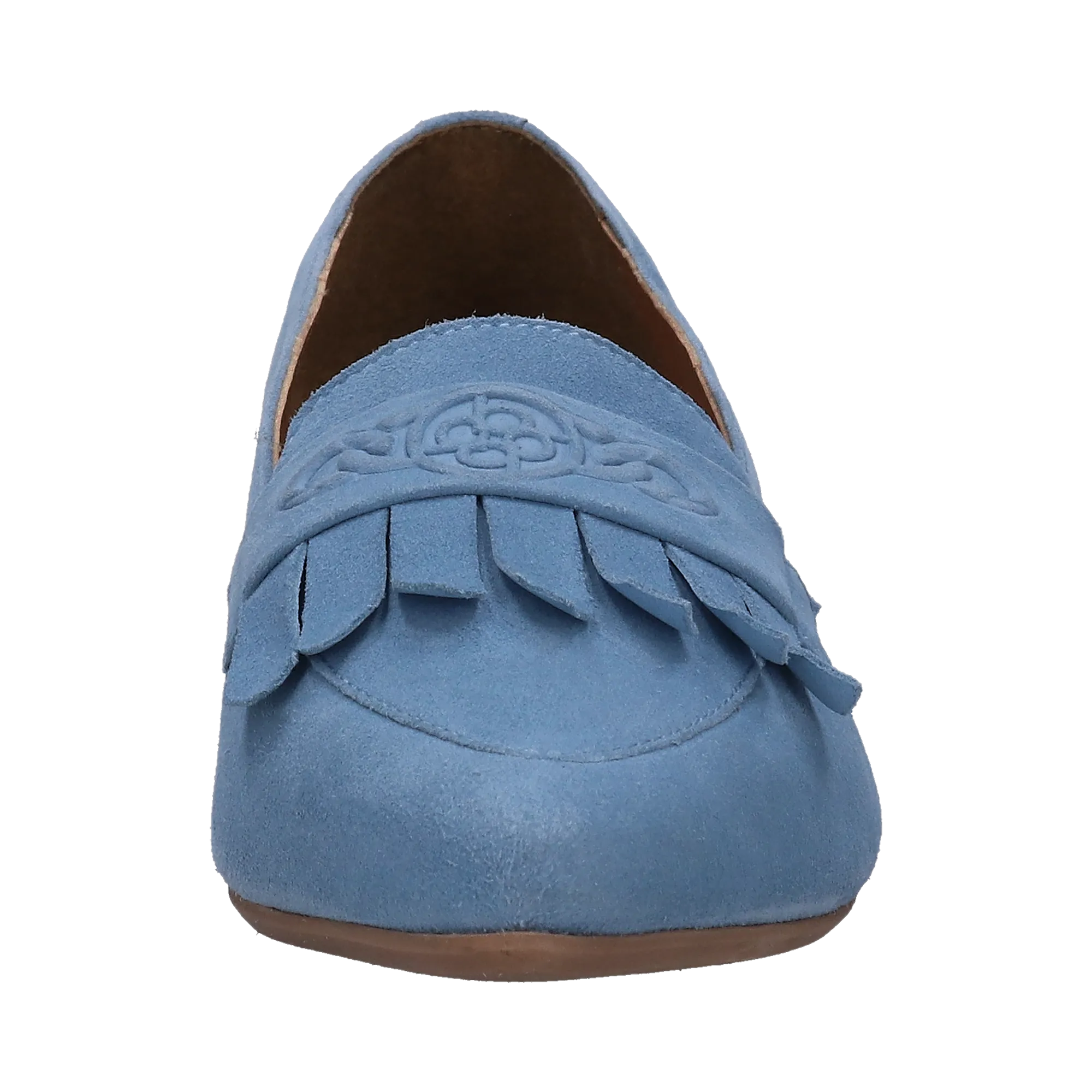 Leder Loafers blau