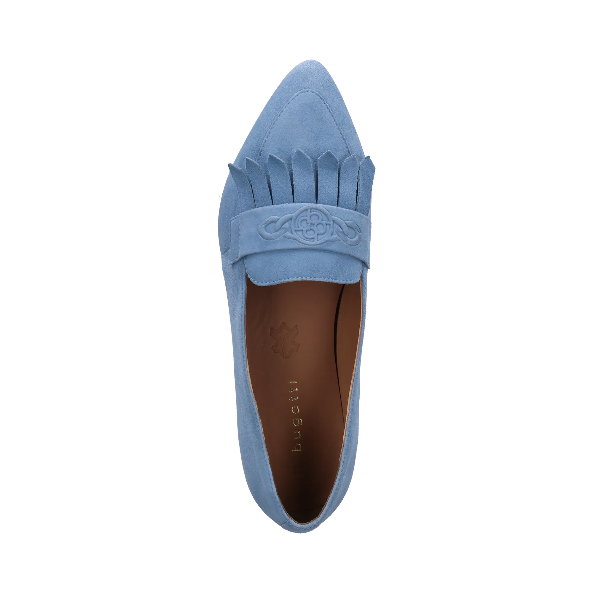 Leder Loafers blau