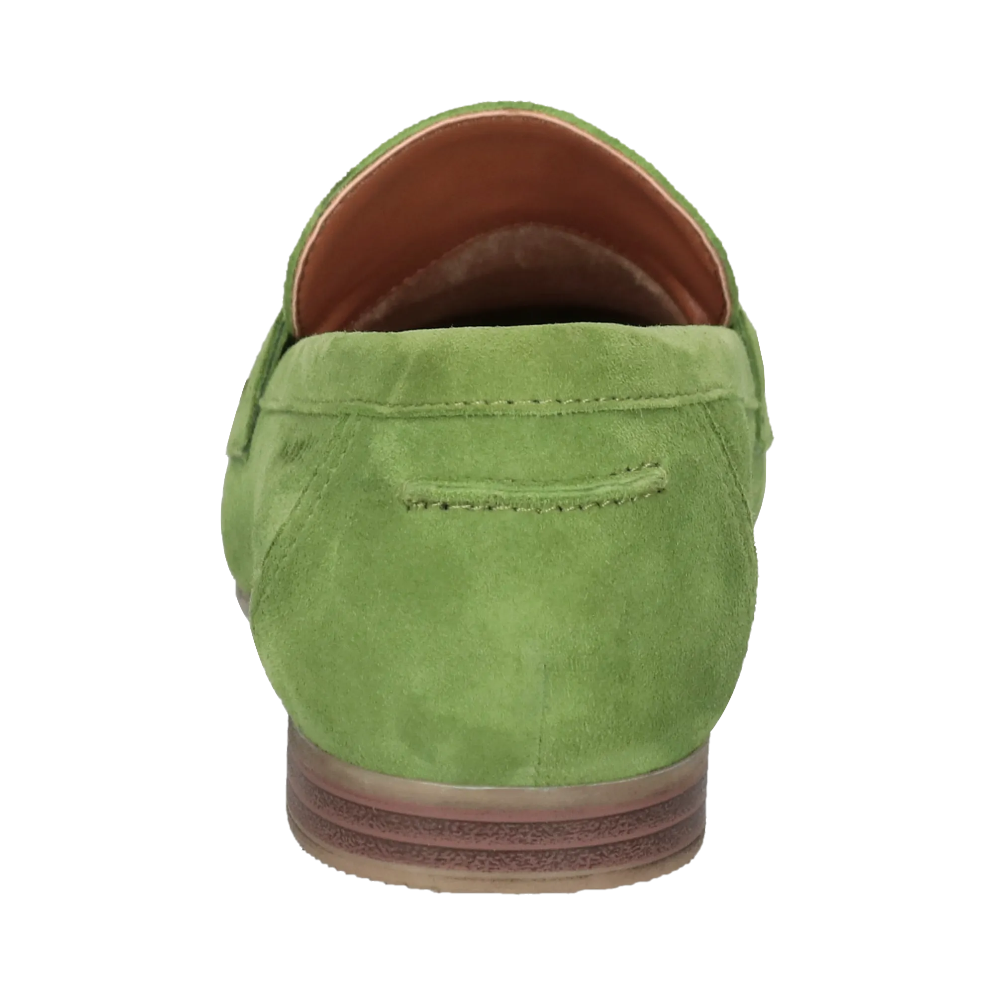 Leder Loafers grün