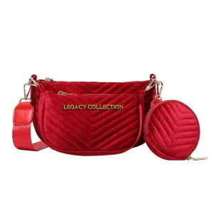 Legacy Velvet Handbag Collection