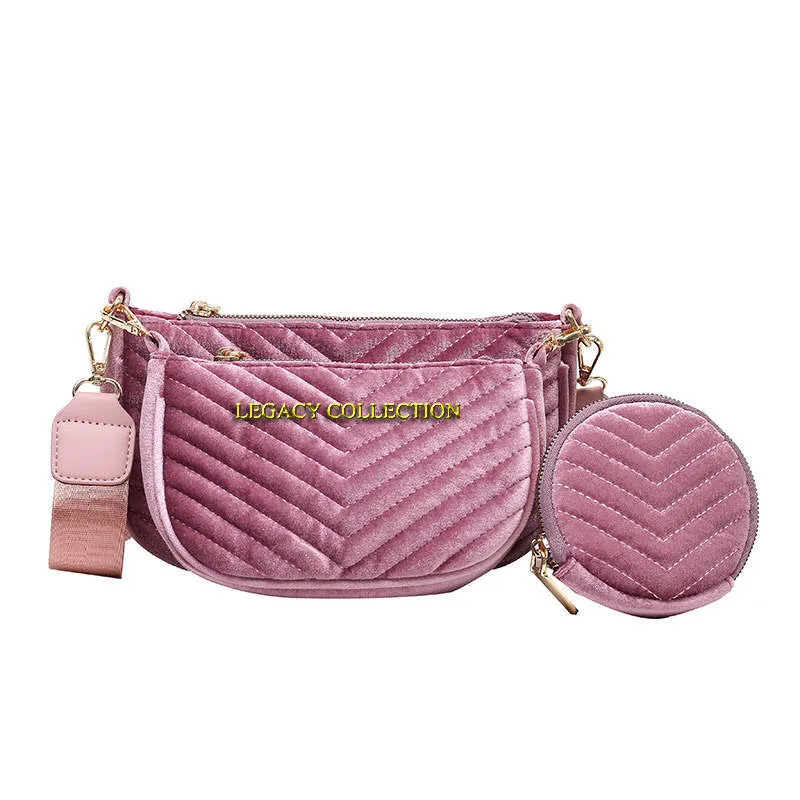 Legacy Velvet Handbag Collection