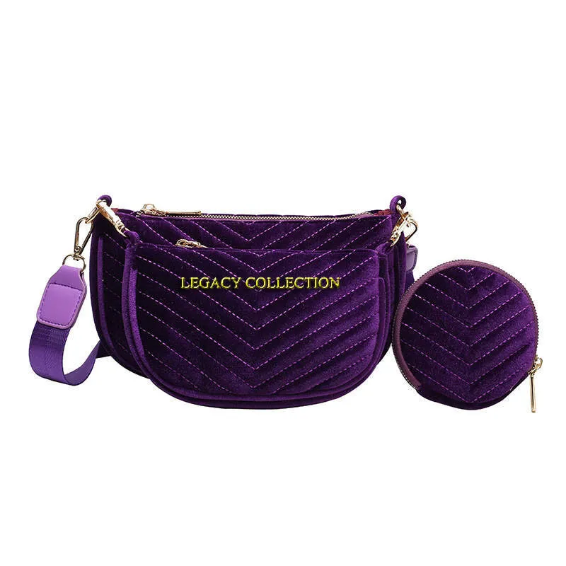 Legacy Velvet Handbag Collection