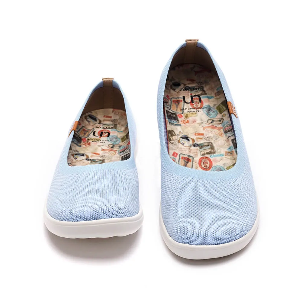 Light Blue Knitted Valencia Women
