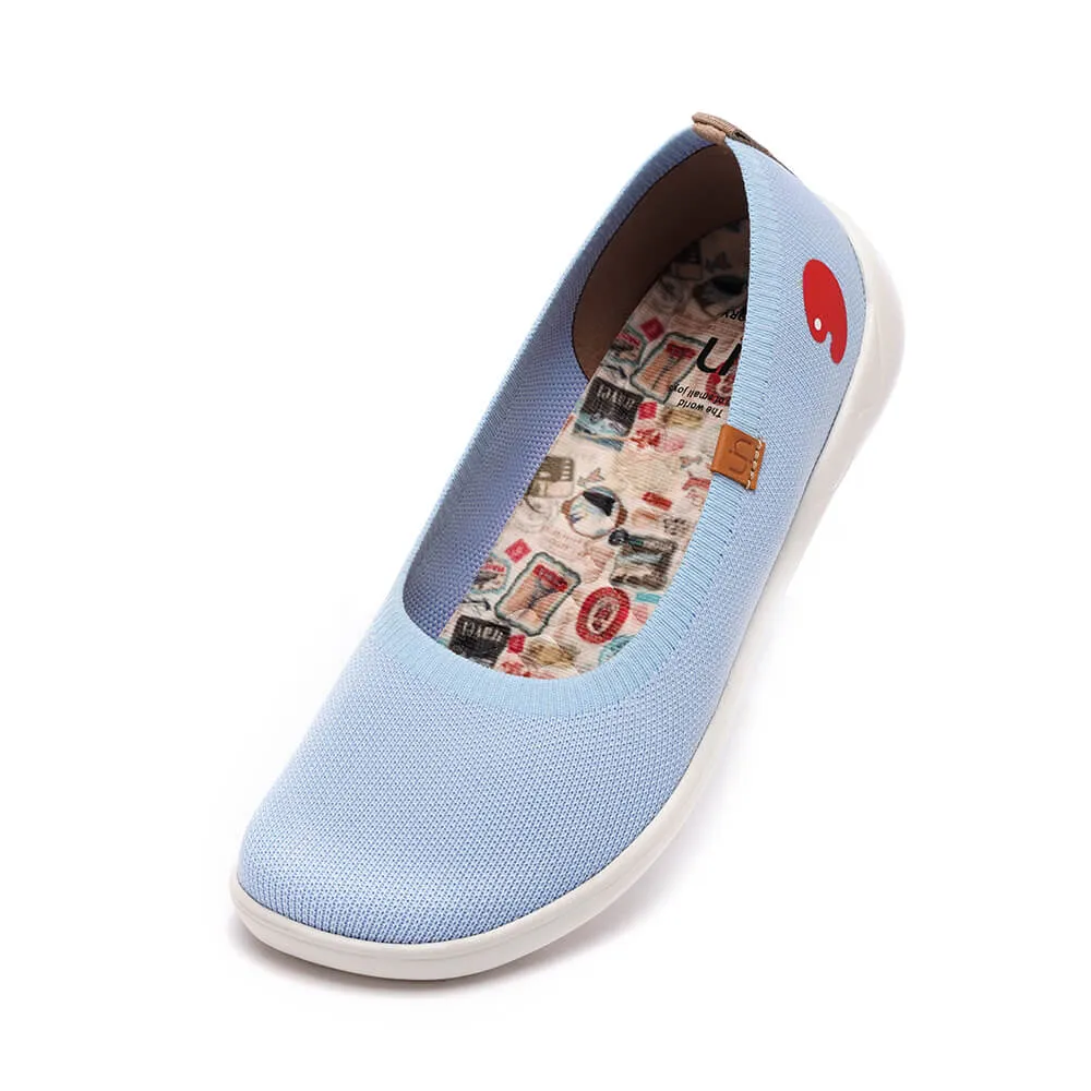 Light Blue Knitted Valencia Women