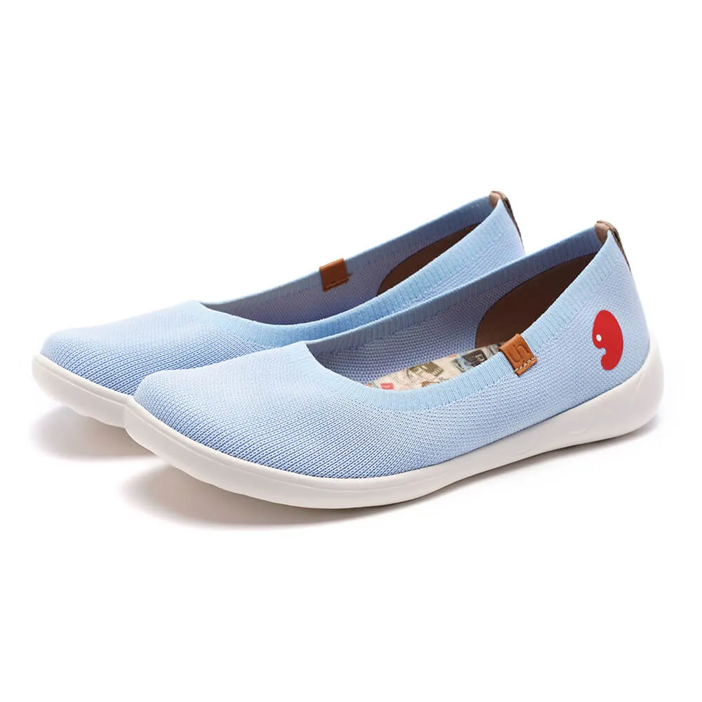 Light Blue Knitted Valencia Women