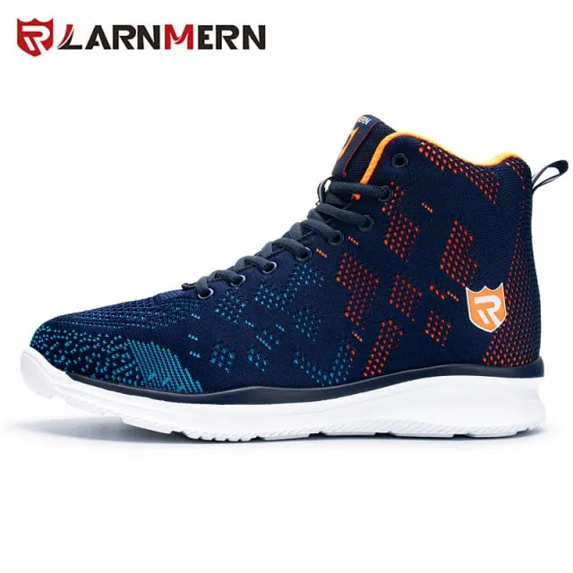Lightweight Breathable Men Safety Shoes Steel Toe Work Shoes