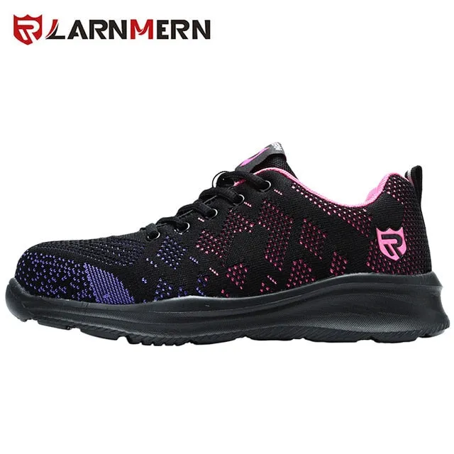 Lightweight Breathable Men Safety Shoes Steel Toe Work Shoes