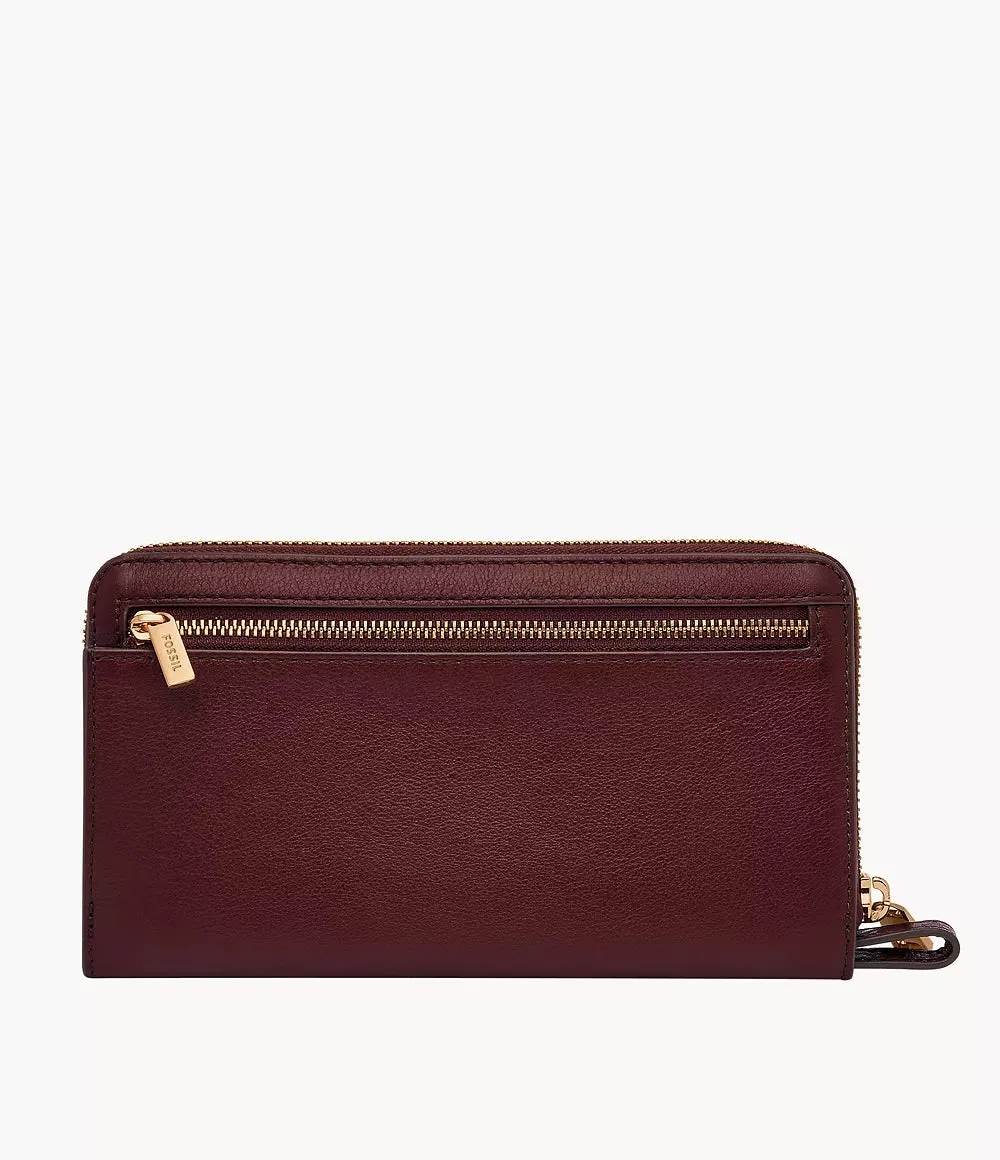 Liza Zip Around Clutch