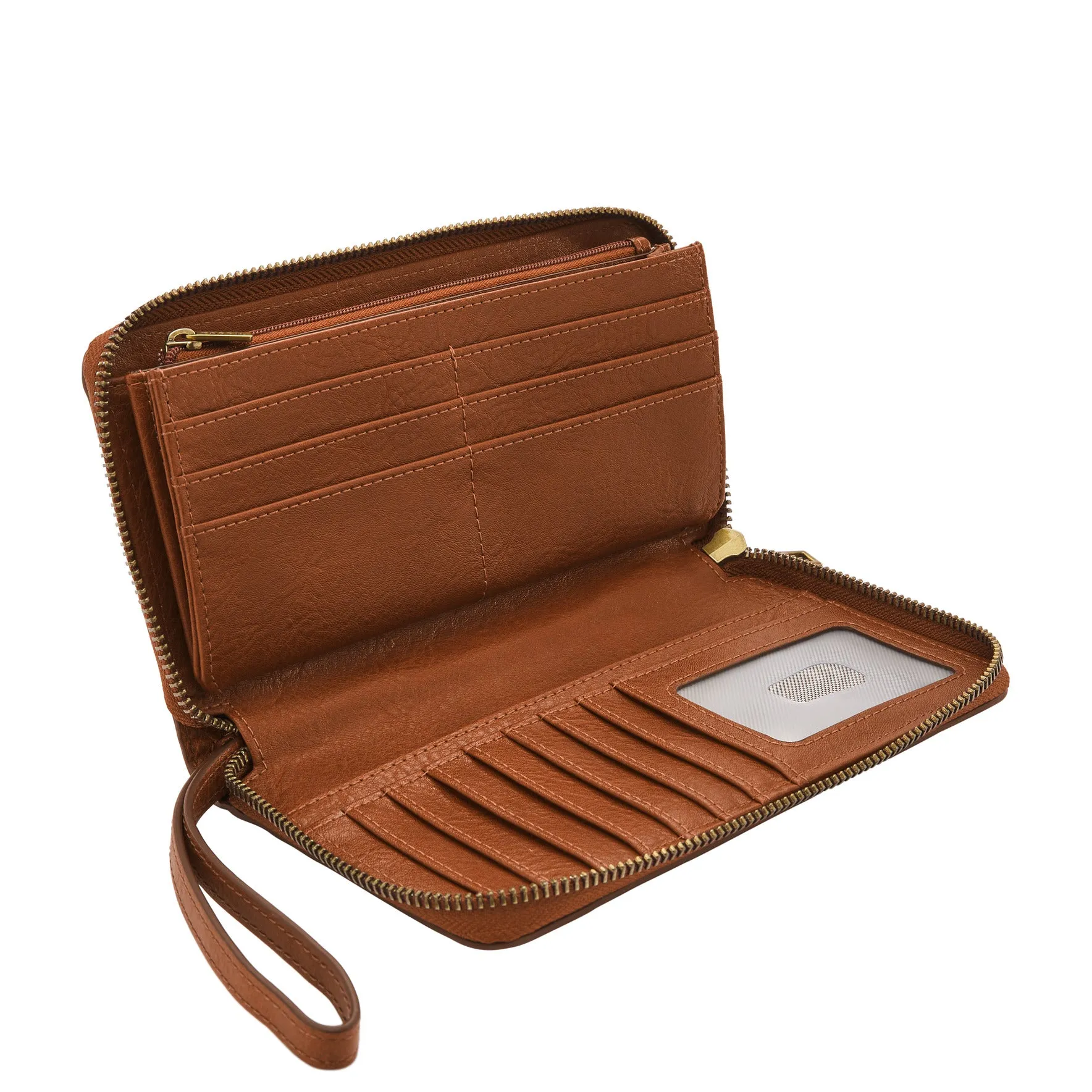 Liza Zip Around Clutch
