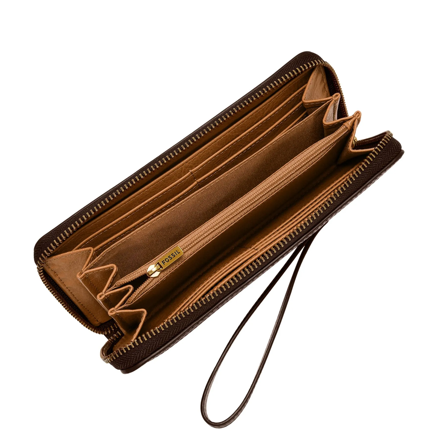 Logan RFID Zip Around Clutch