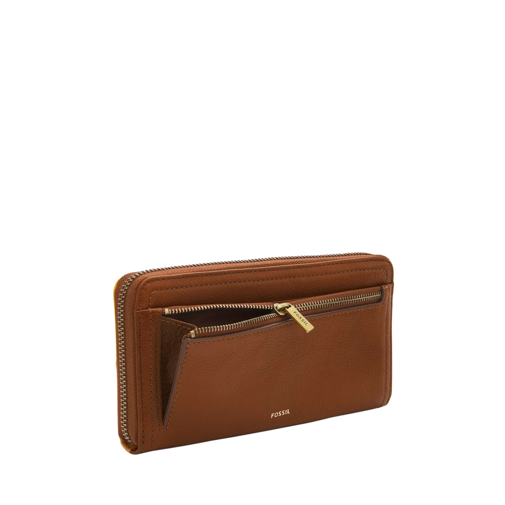 Logan RFID Zip Around Clutch