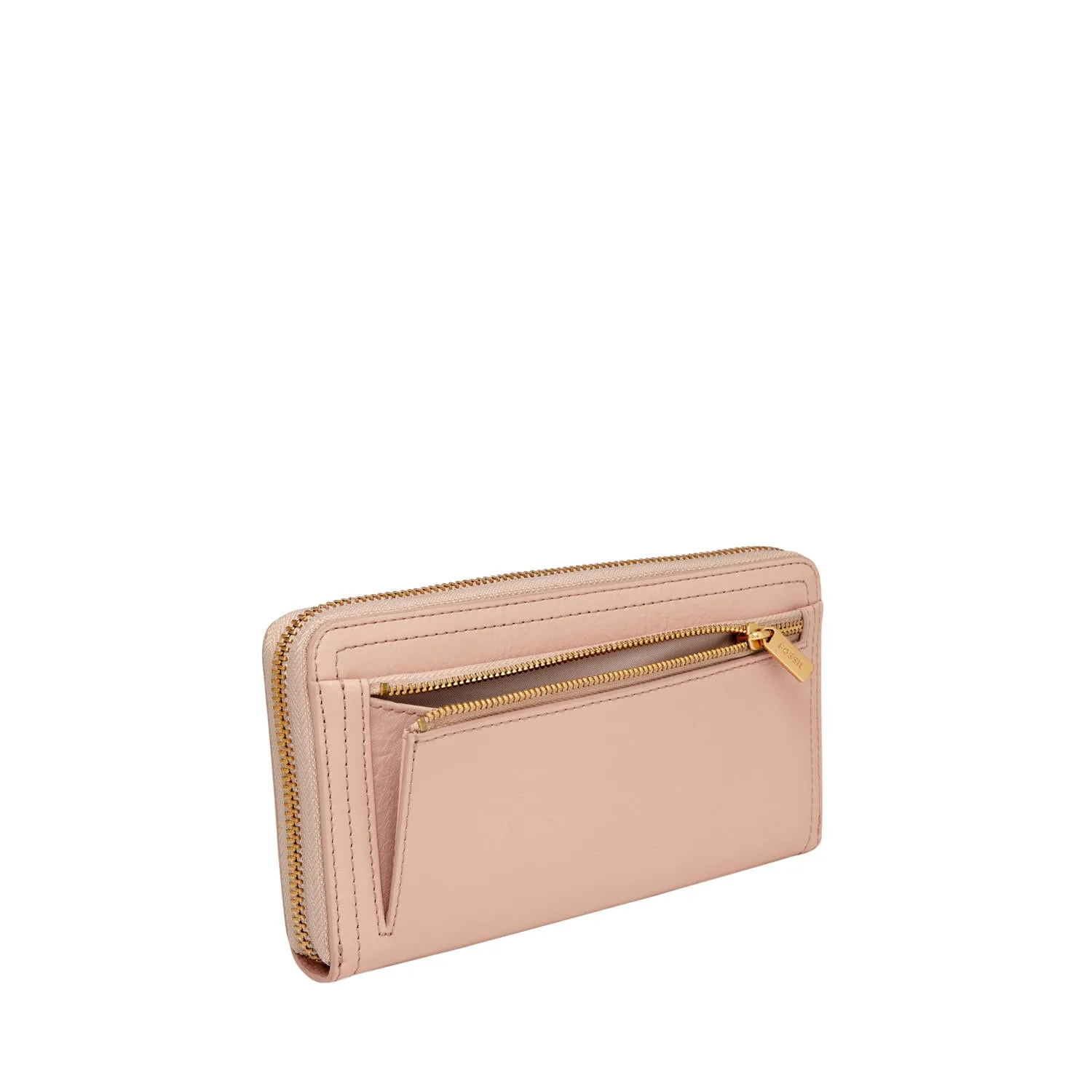 Logan RFID Zip Around Clutch