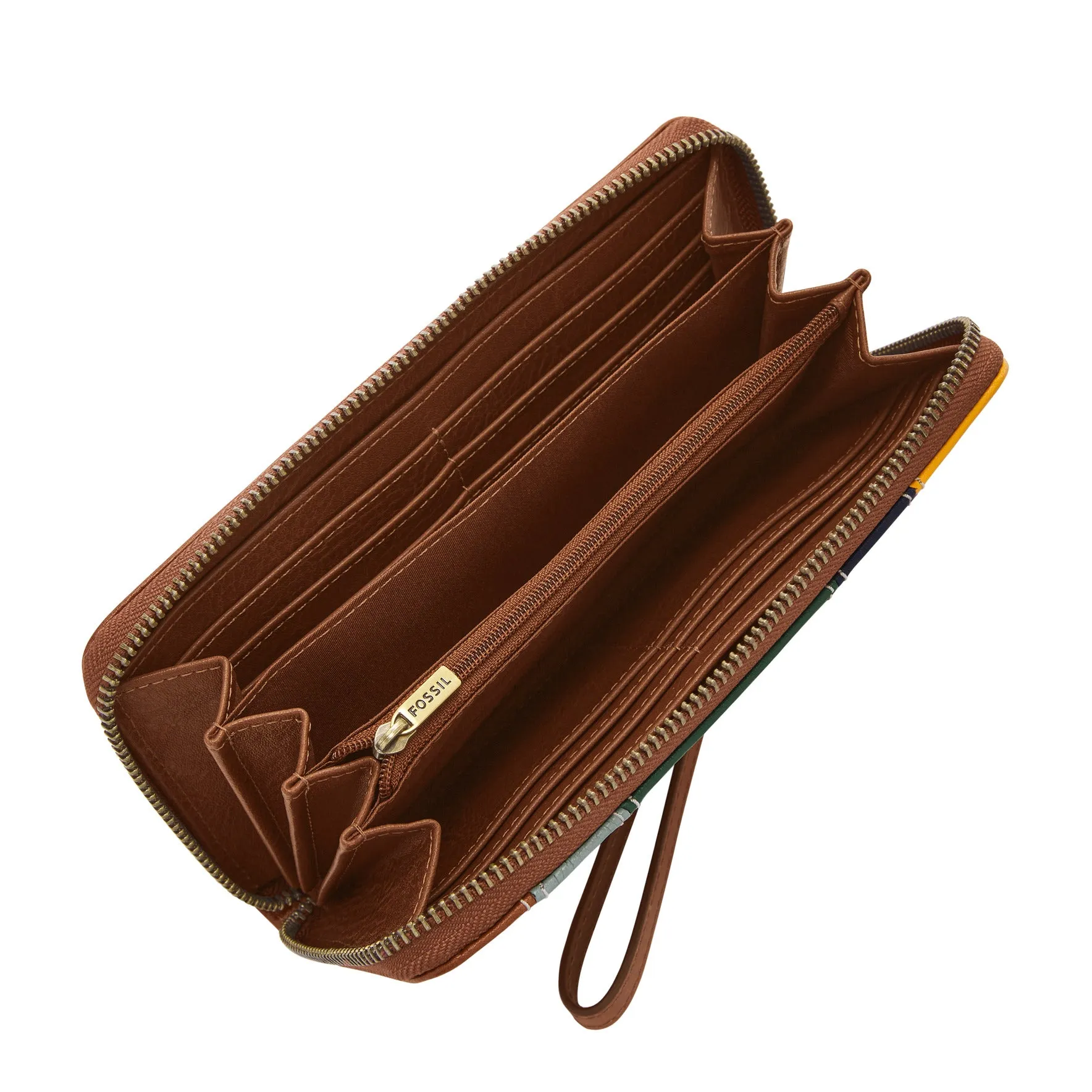 Logan RFID Zip Around Clutch