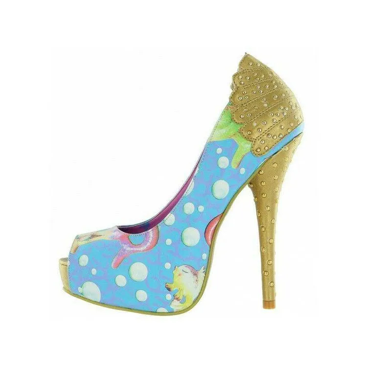 Lollipop Lorelei Peeptoe Platform Womens Heels