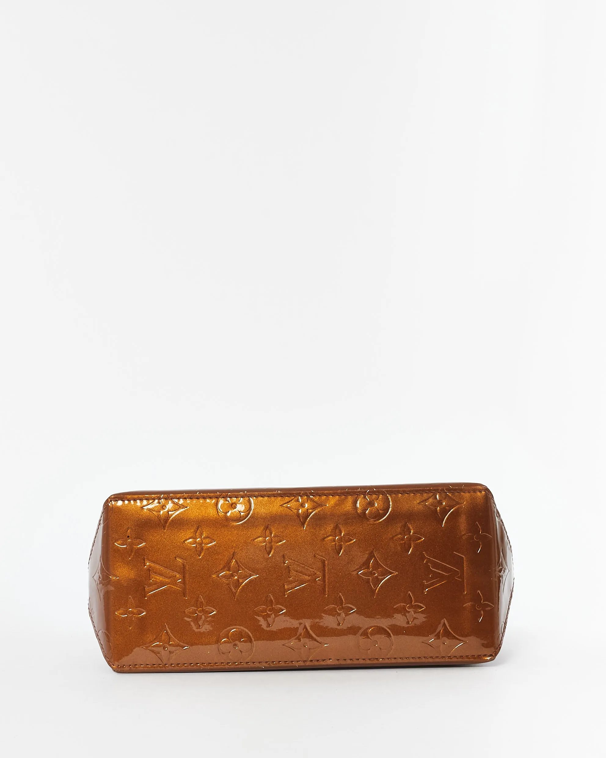 Louis Vuitton Bronze Monogram Vernis Reade Mini Tote Bag