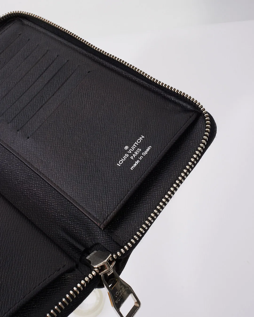 Louis Vuitton Damier Graphite Zip Around Long Wallet