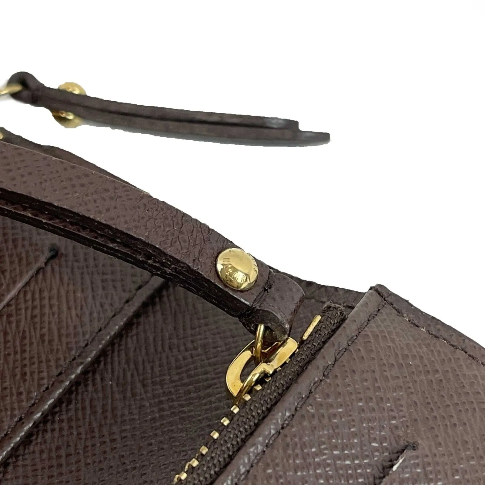 Louis Vuitton Insolite Wallet Damier Ebene Brown Accessories