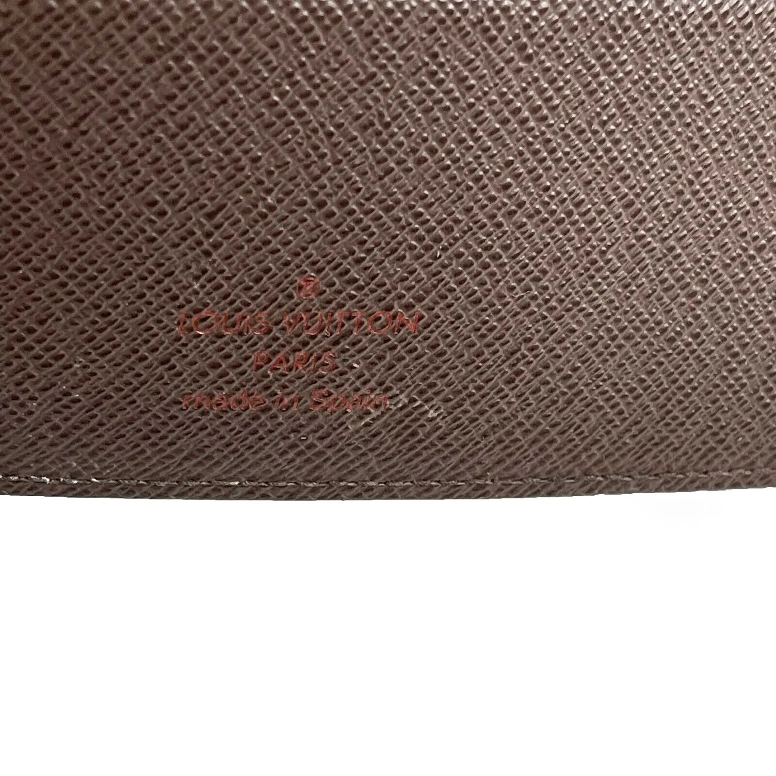 Louis Vuitton Insolite Wallet Damier Ebene Brown Accessories