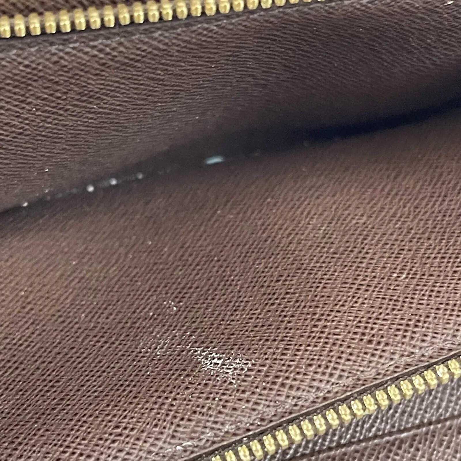 Louis Vuitton Insolite Wallet Damier Ebene Brown Accessories